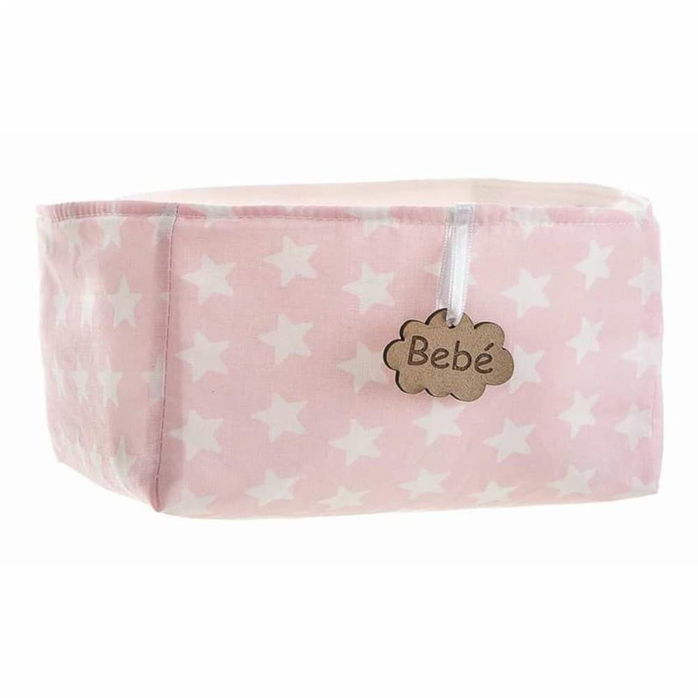 Basket Pink Stars 18 x 14 x 10,5 cm
