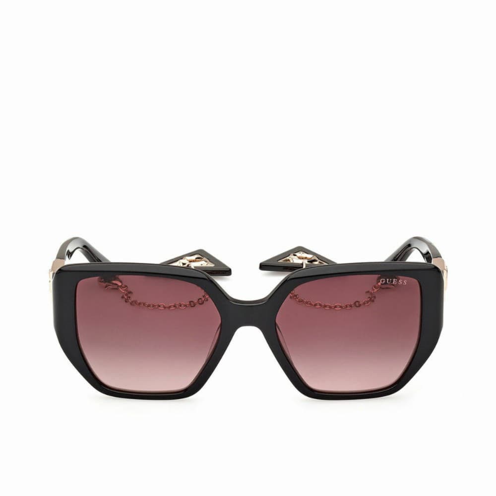 Ladies' Sunglasses Guess T Black Ø 55 mm