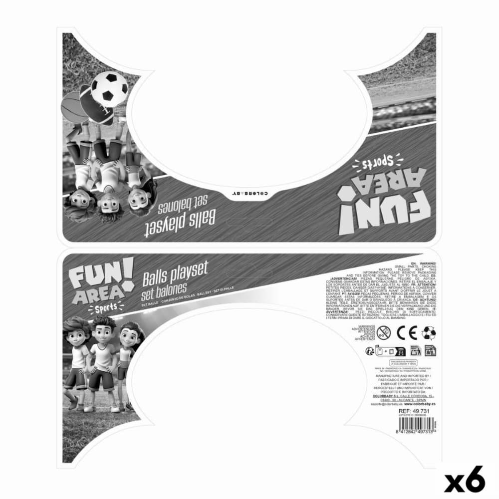 Aiming game Colorbaby 12 x 12 x 12 cm (6 Units)