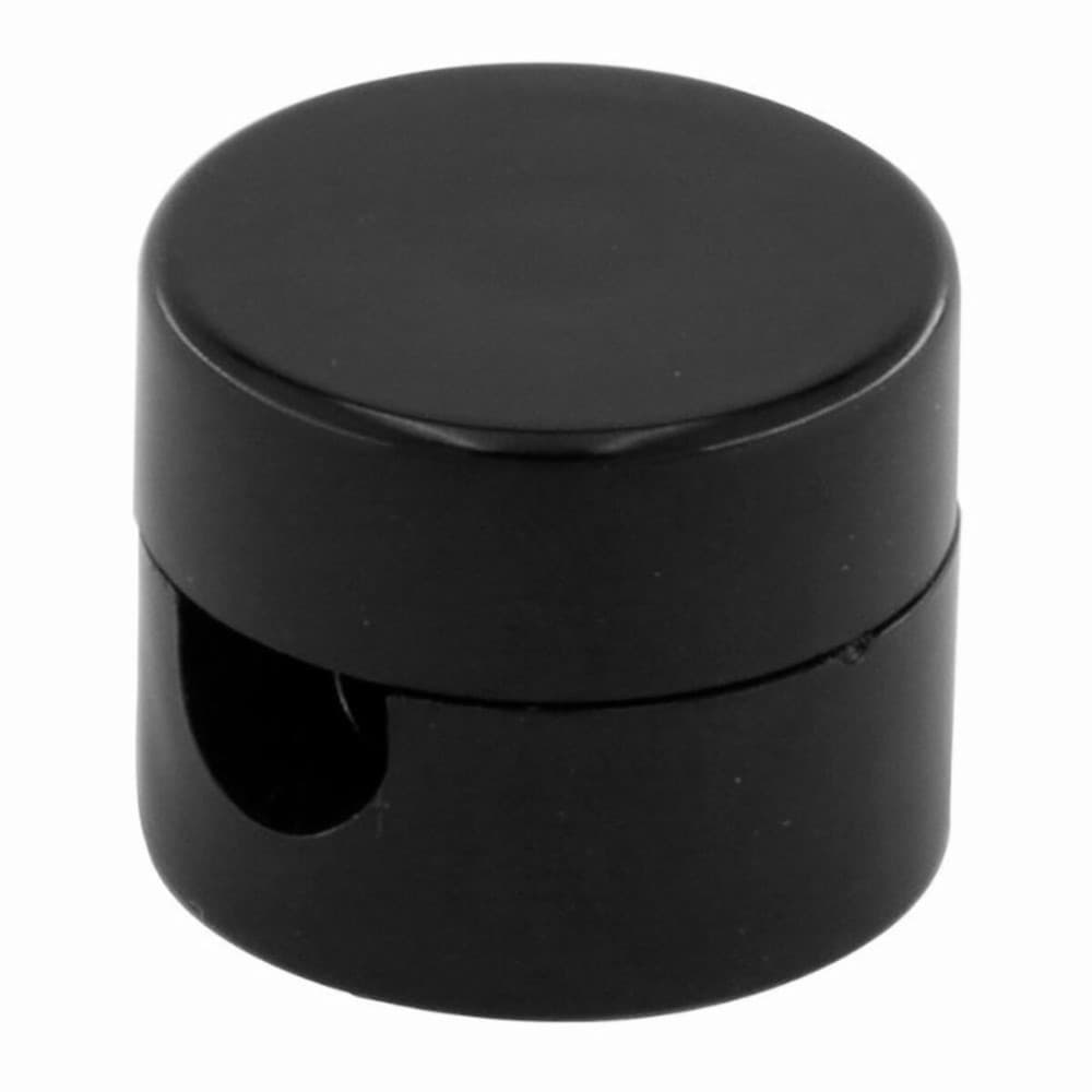 Cable holder F-line Black Plastic 5 Units