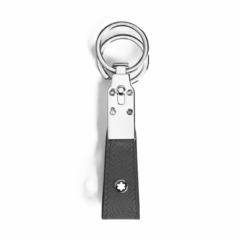 Keychain Montblanc 220399 Brown Silver