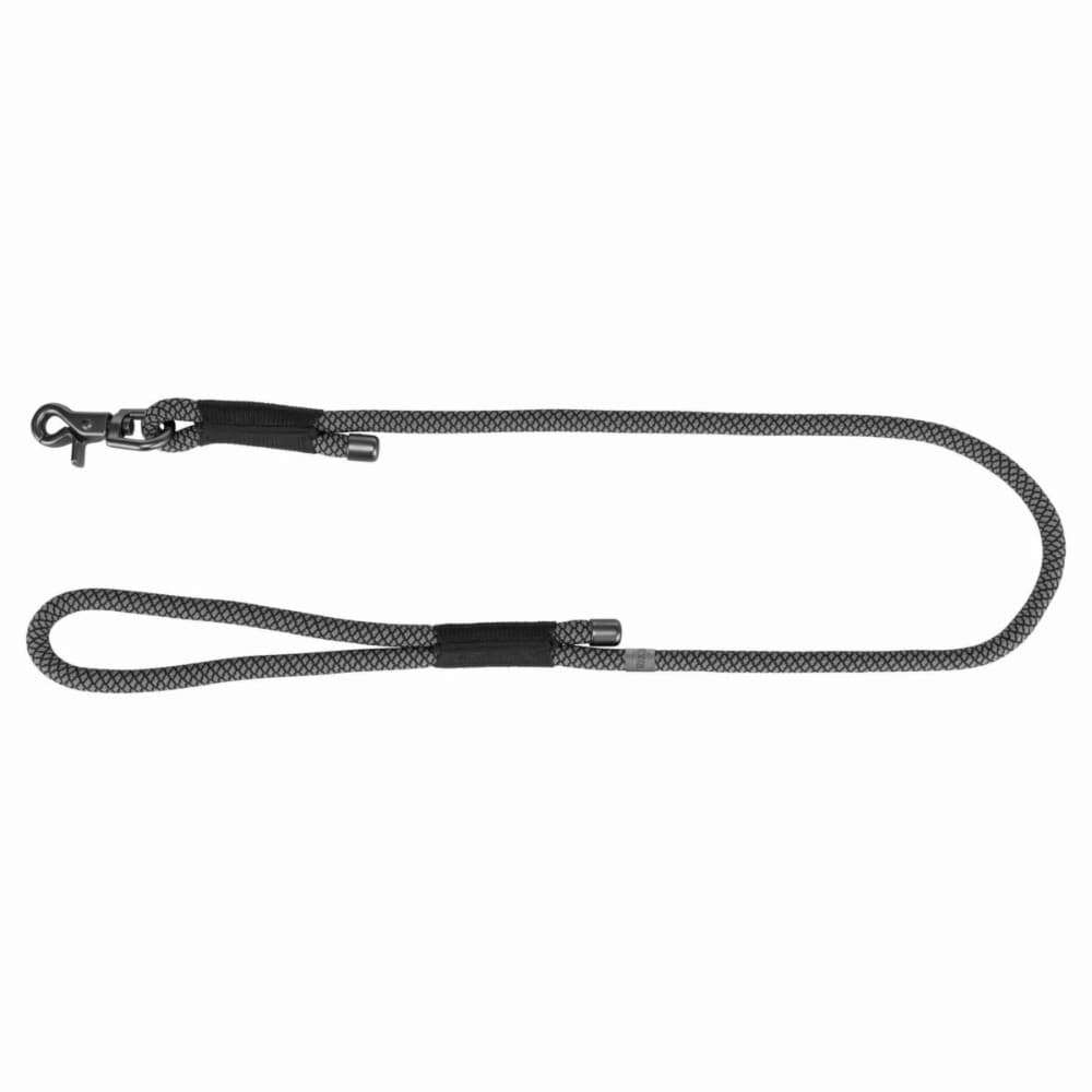Dog Lead Trixie Soft Rope Black Grey 1 m L/XL
