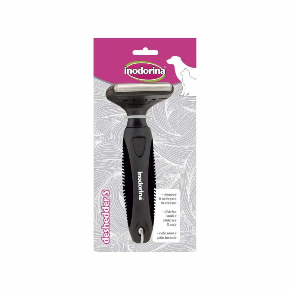 Flea Comb Inodorina Black Steel S