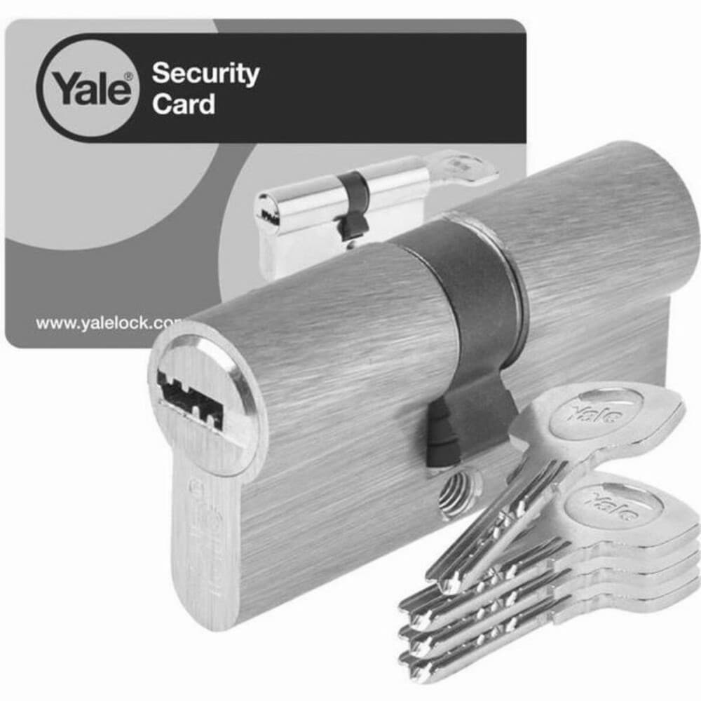 Lock Yale YC1000+ DB 40X40 NI Brass