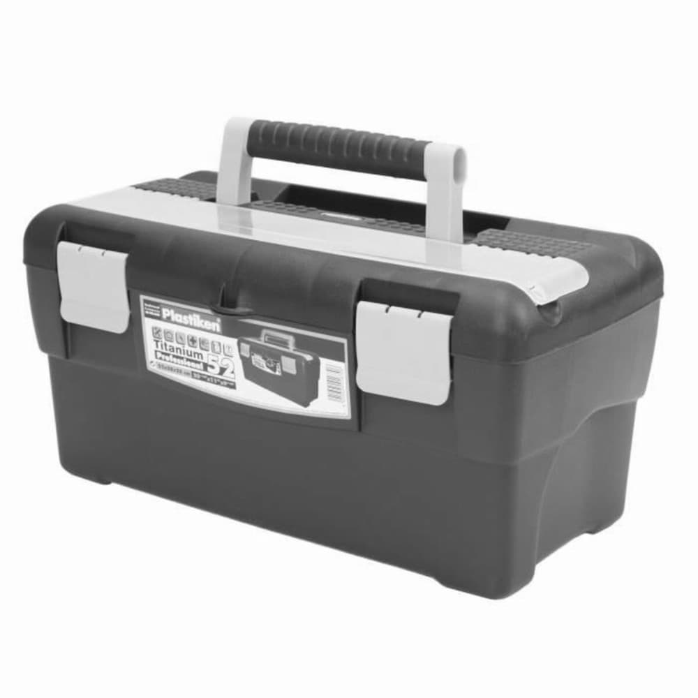 Toolbox Plastiken Titanium 82052 Plastic 52 x 28 x 25 cm
