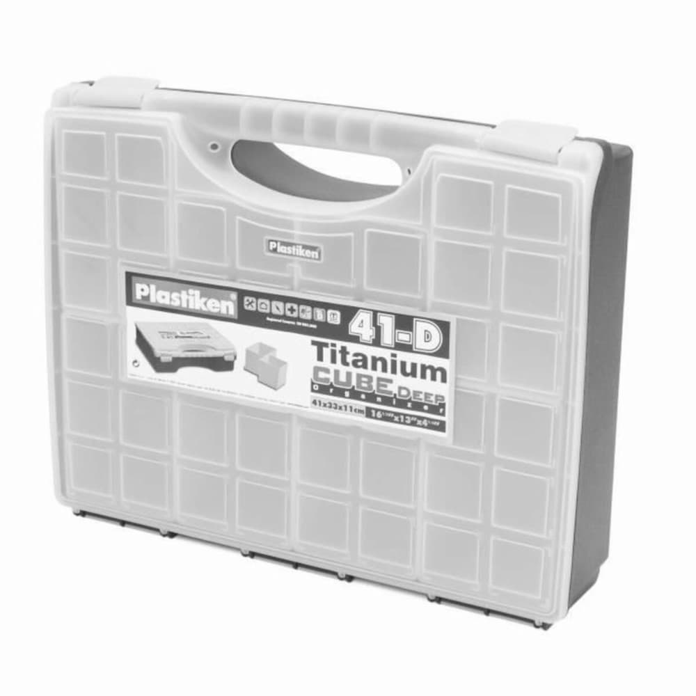Tool Organiser Plastiken Titanium 83041D Plastic 41 x 33 x 11 cm