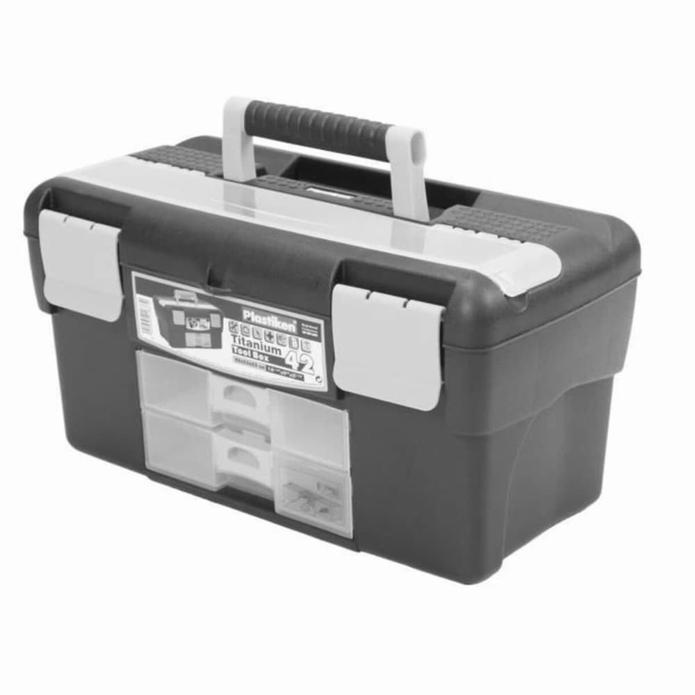 Toolbox Plastiken Titanium 81042 Plastic 42 x 23 x 22 cm