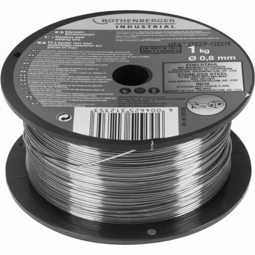 Steel solder wire Rothenberger MIG / MAG 0,8 mm