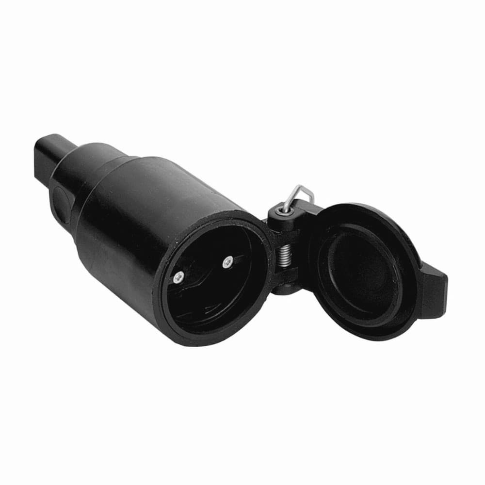 Plug socket FNP Black Surface 16 A