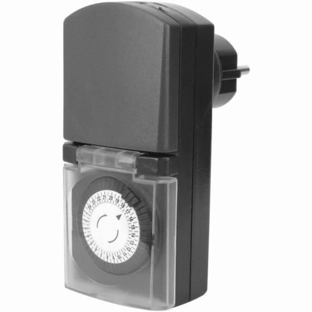 Timer GAO With lid Timer Analogue Damp-resistant 3600 W 230 V 16 A