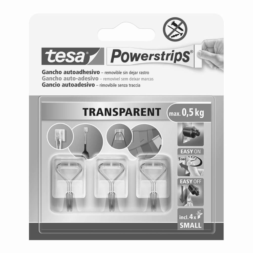 Hook for hanging up TESA Powerstrips S Self-adhesives