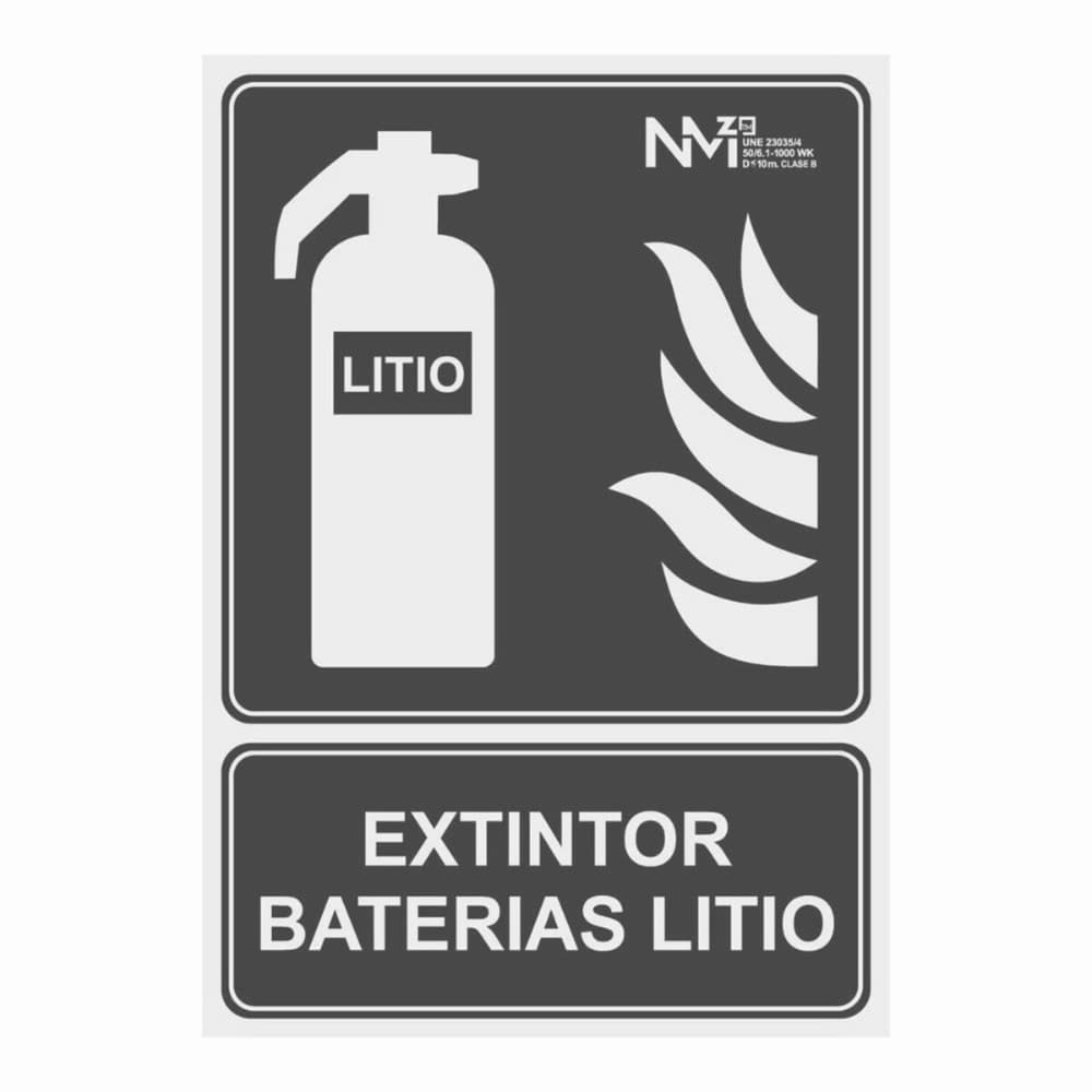 Sign Normaluz 21 x 30 cm PVC Extinguisher