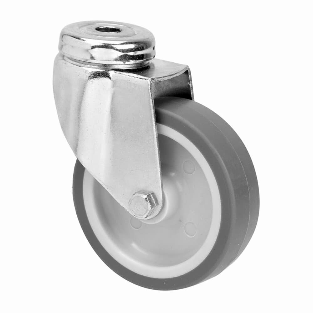 Rueda Ruedas Alex Grey Rubber Poliamix Ø 8 cm 60 Kg rotary