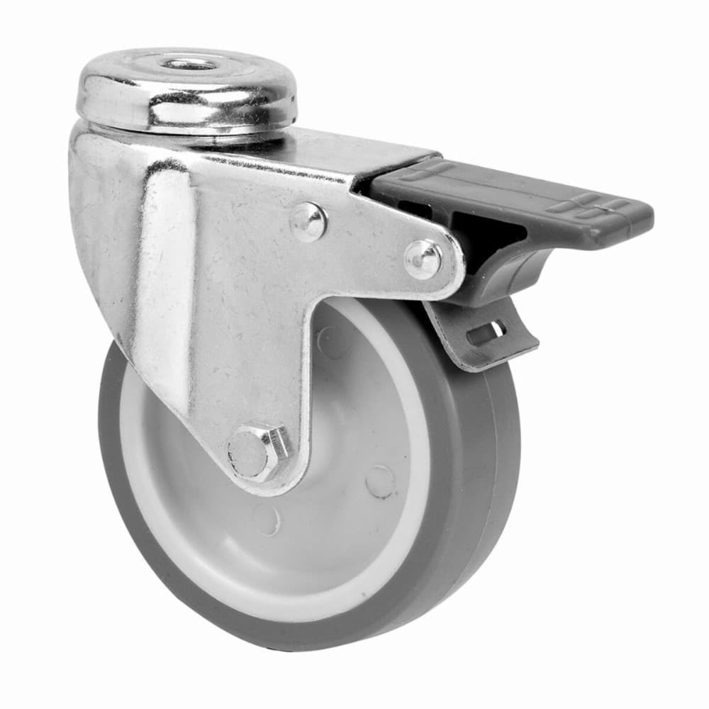 Rueda Ruedas Alex Grey Rubber Poliamix Ø 5 cm 40 kg rotary