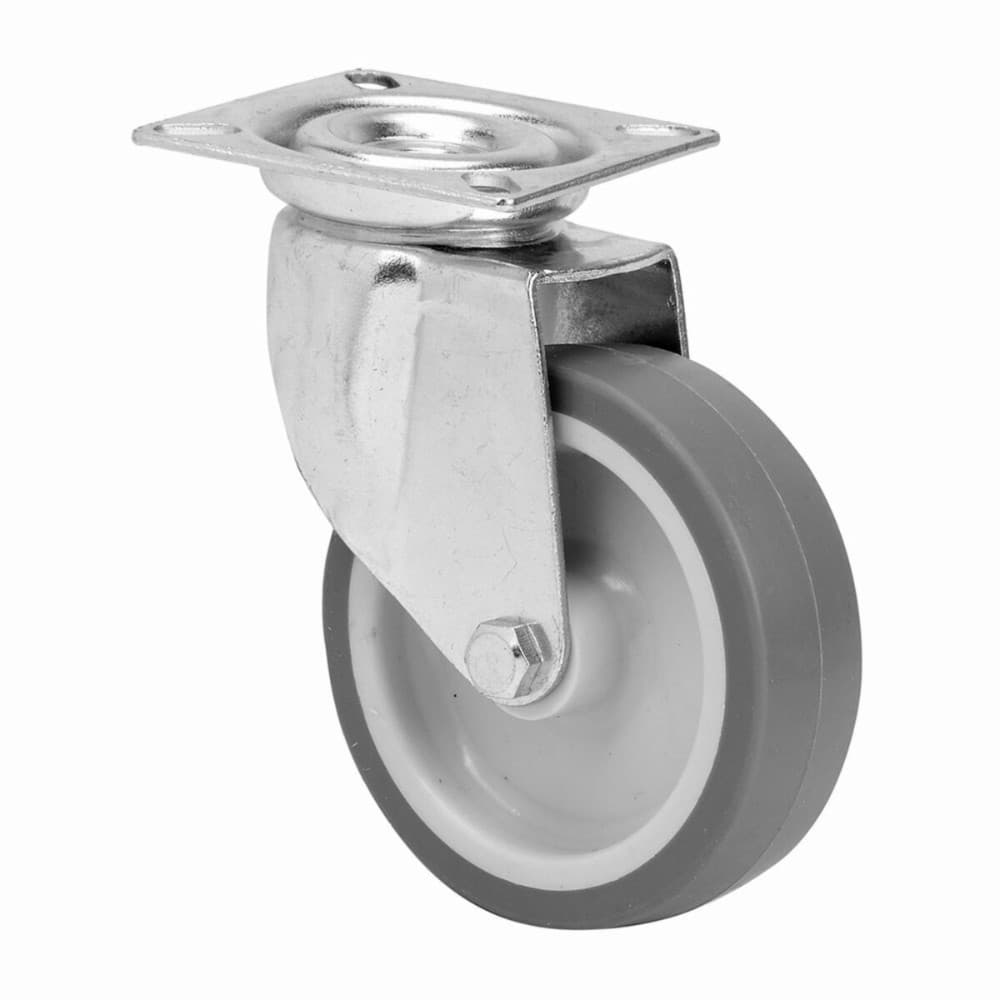 Rueda Ruedas Alex Grey Rubber Poliamix Ø 5 cm 40 kg rotary