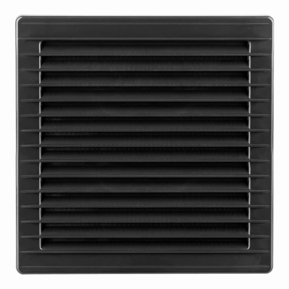 Ventilation grille EDM 87730 Anthracite 17 x 17 cm Mosquito net