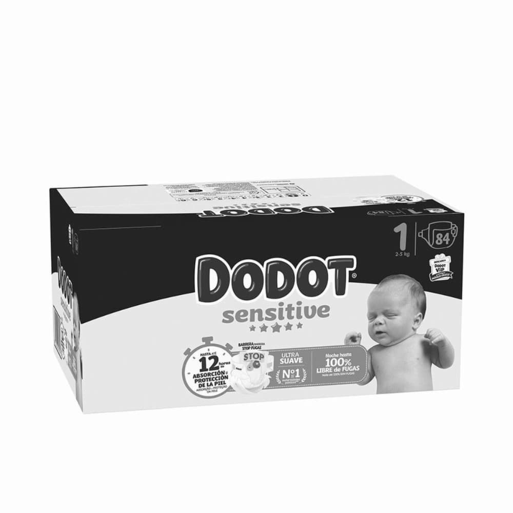 Disposable nappies Dodot Sensitive 1 84 Units