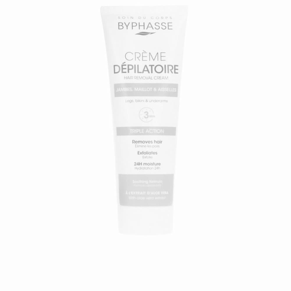 Body Hair Removal Cream Byphasse Aloe Vera 125 ml