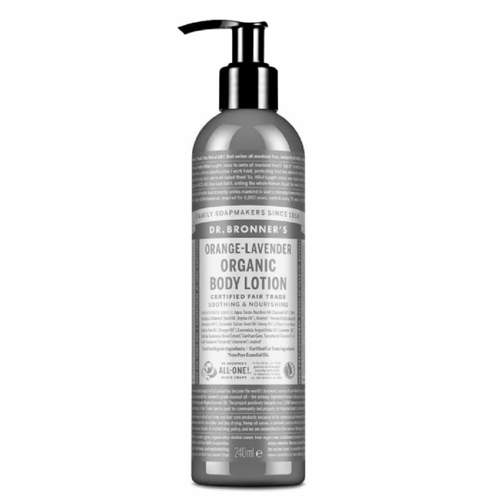 Body Lotion Dr Bronner's Naranja-Lavanda 240 ml