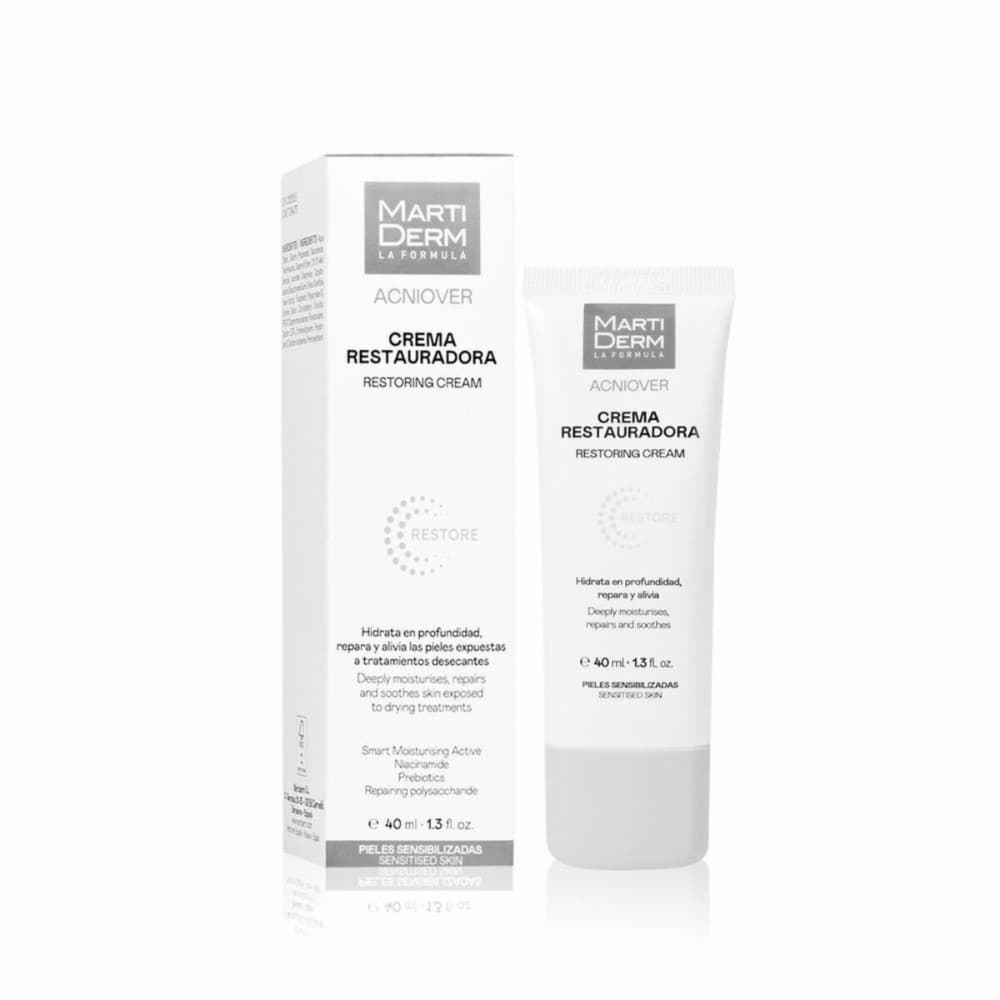 Hydrating Facial Cream Martiderm ACNIOVER 40 ml