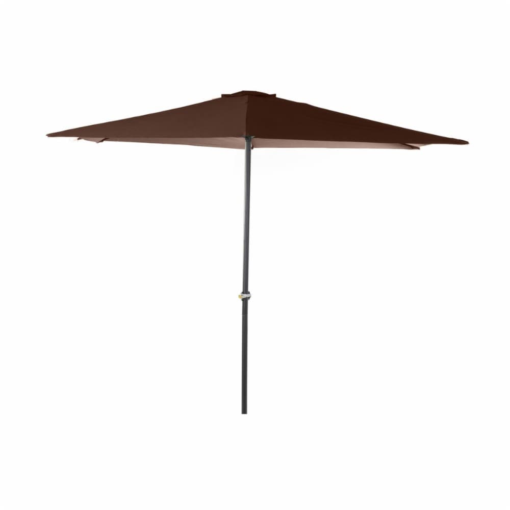 Umbrella DKD Home Decor Brown Black 270 x 270 x 250 cm 270 x 270 x 225 cm
