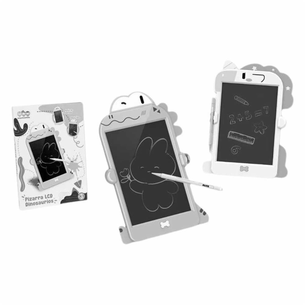 LCD Writing and Drawing Tablet White Green 32 x 23 cm