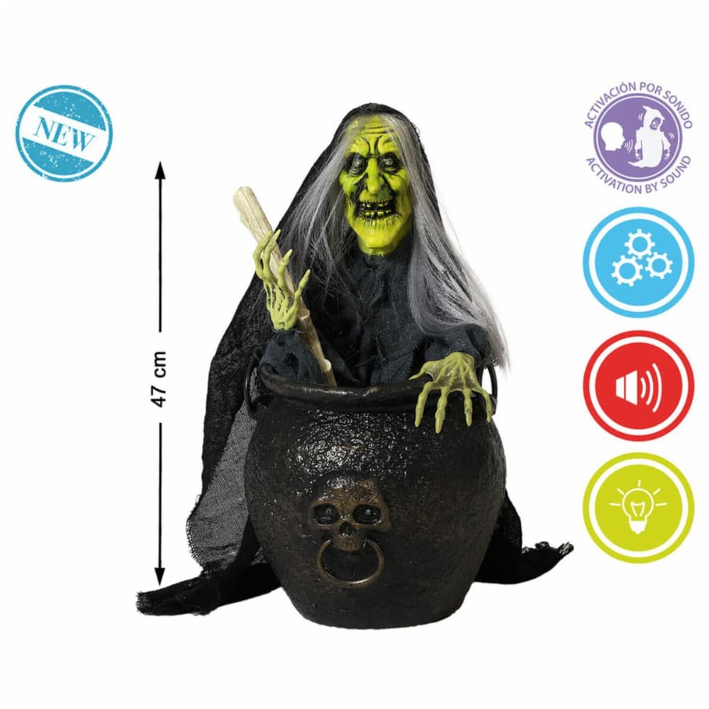 Halloween Decorations Witch 47 x 28 x 28 cm