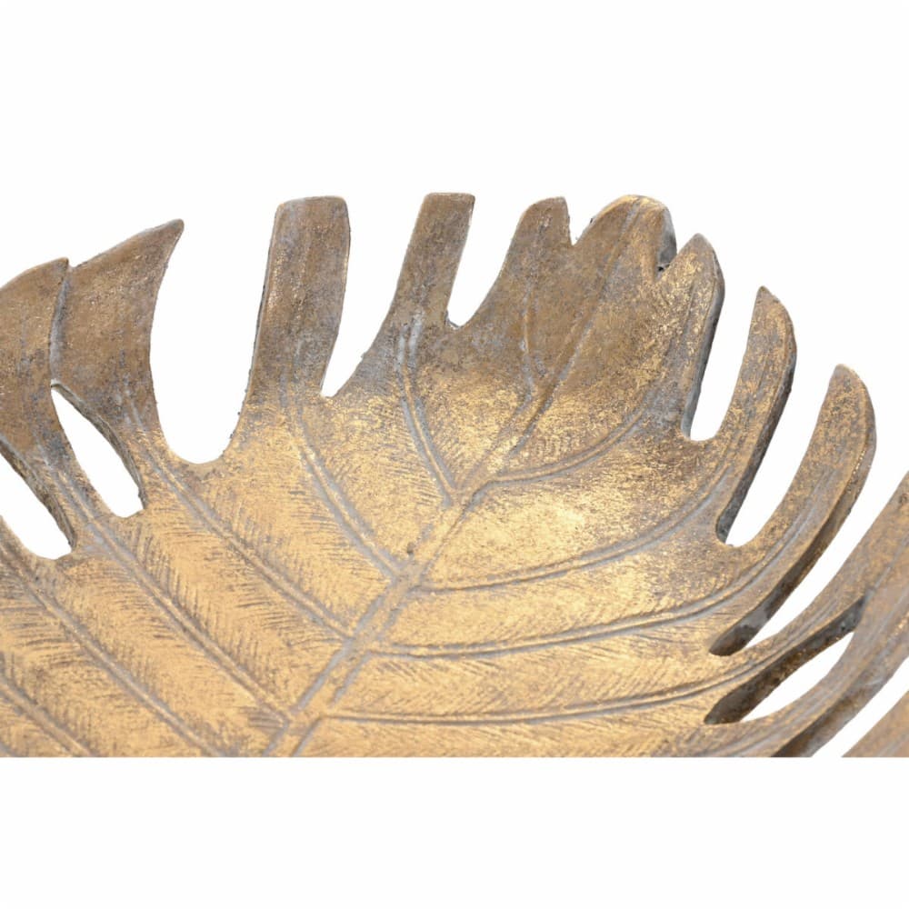 Centerpiece Home ESPRIT Golden Resin 34 x 29 x 5 cm