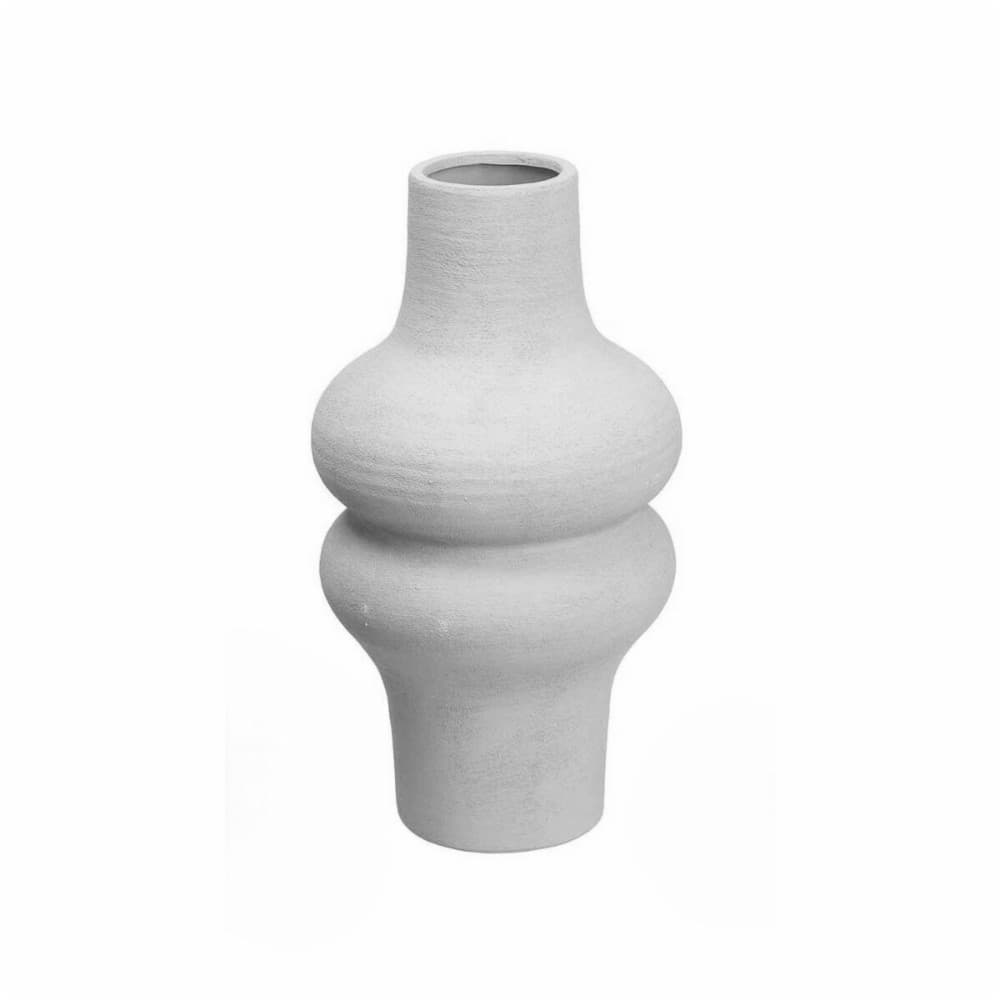 Vase Gift Decor Brown Ceramic 18 x 34,5 x 18 cm