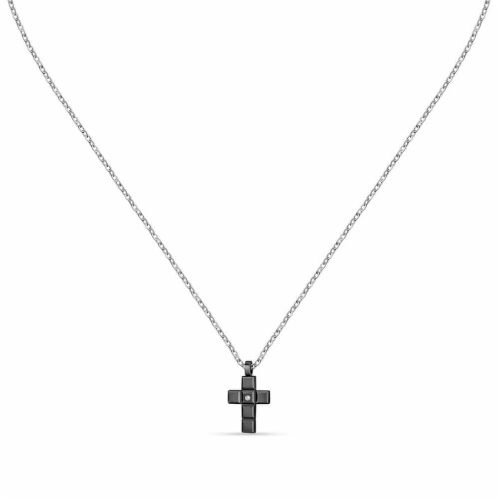 Men's Necklace Morellato SALS75 Black