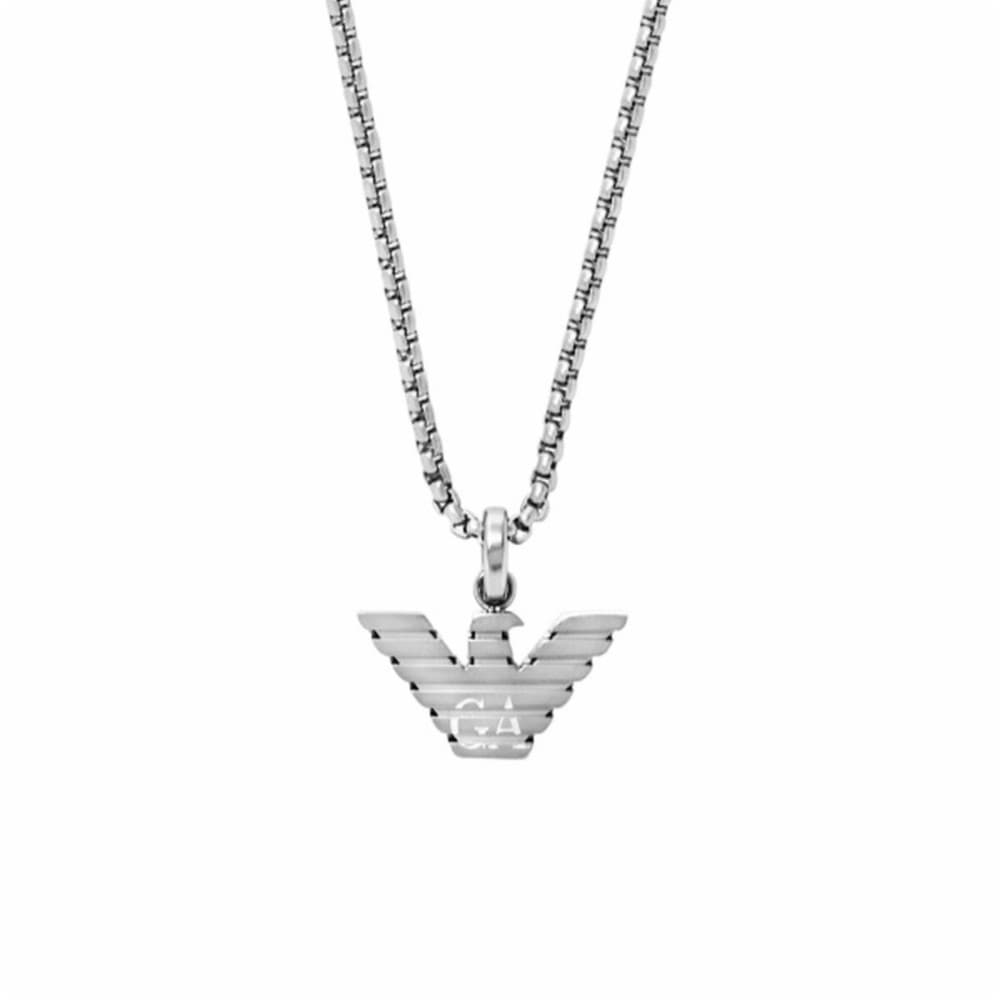 Men's Necklace Emporio Armani EGS3169040 Silver