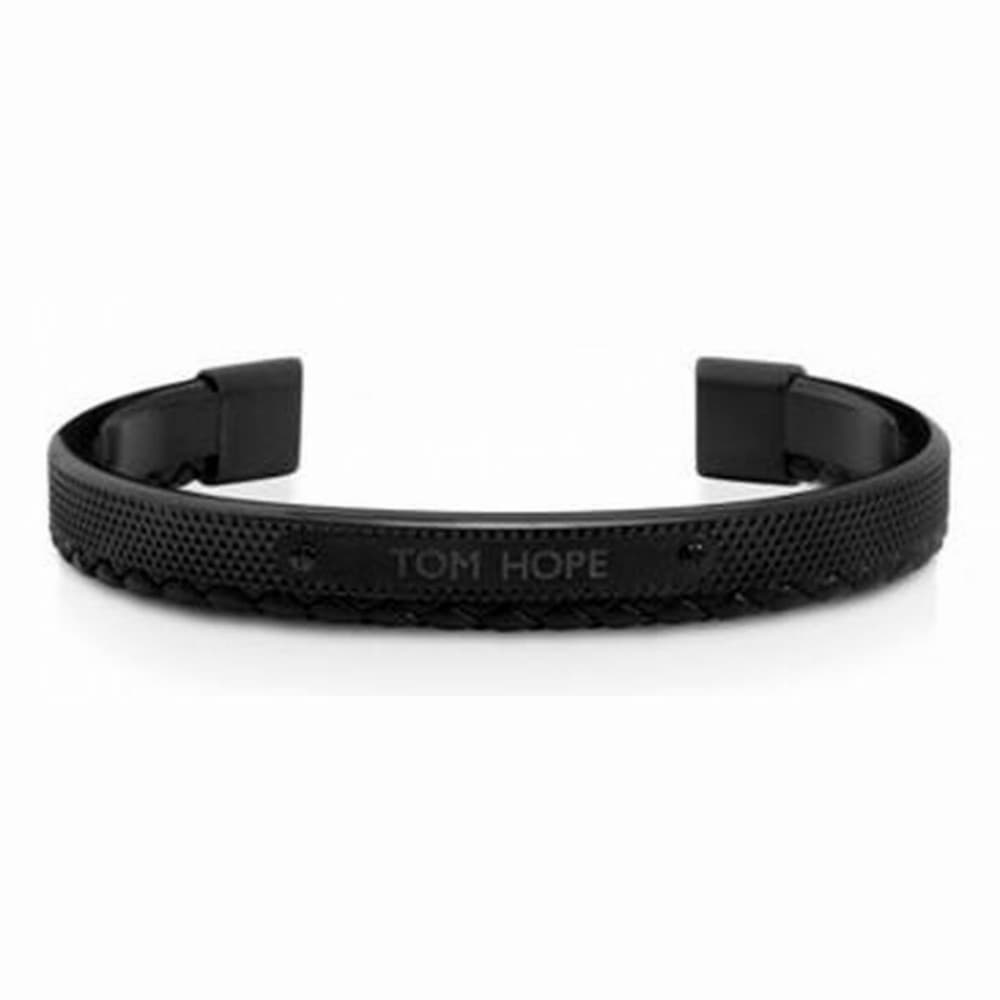 Men's Bracelet Tom Hope HYBRID - (18 - 20 CM) ***SPECIAL PRICE*** Leather Stainless steel
