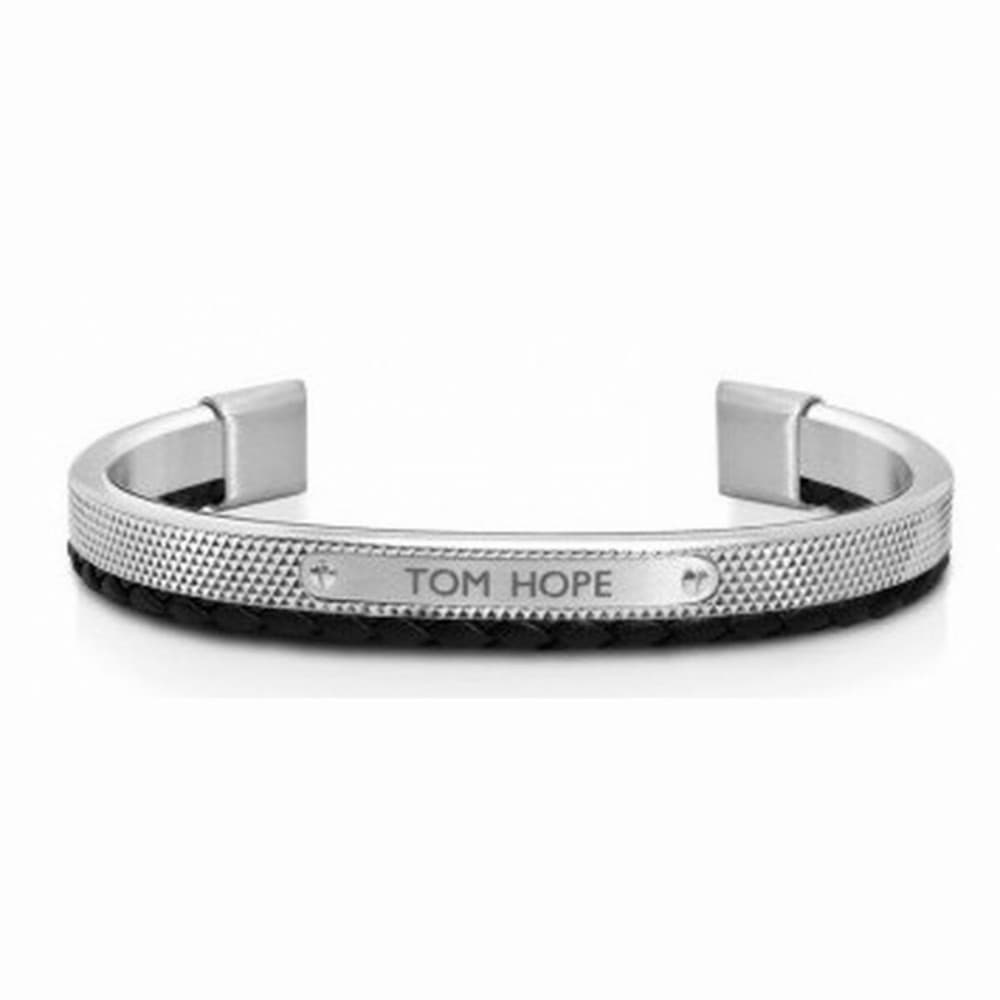 Men's Bracelet Tom Hope HYBRID - (18 - 20 CM) ***SPECIAL PRICE*** Leather Stainless steel