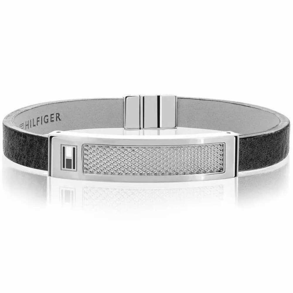 Men's Bracelet Tommy Hilfiger 2701059 Leather 24 cm