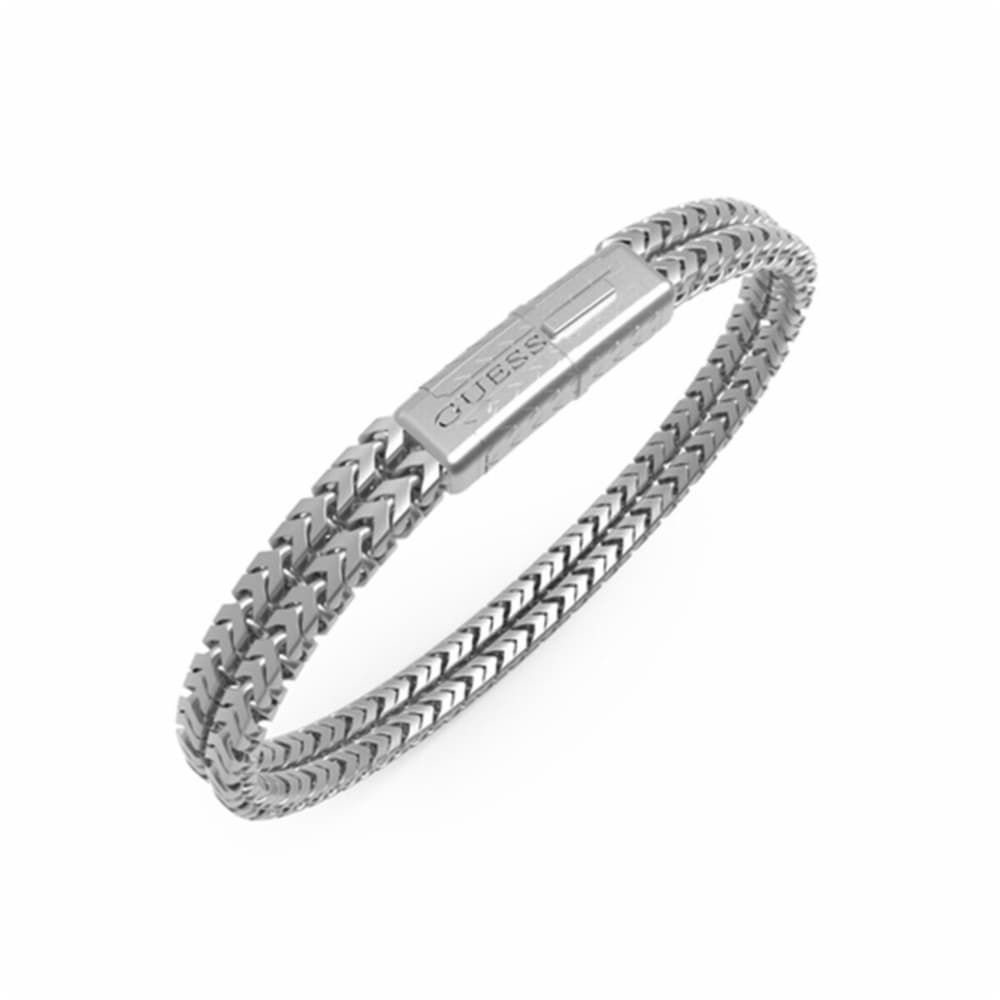 Men's Bracelet Guess JUMB05030JWSTS Silver
