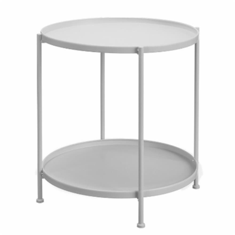 Side table Gift Decor Grey 47,5 x 47,5 x 53 cm