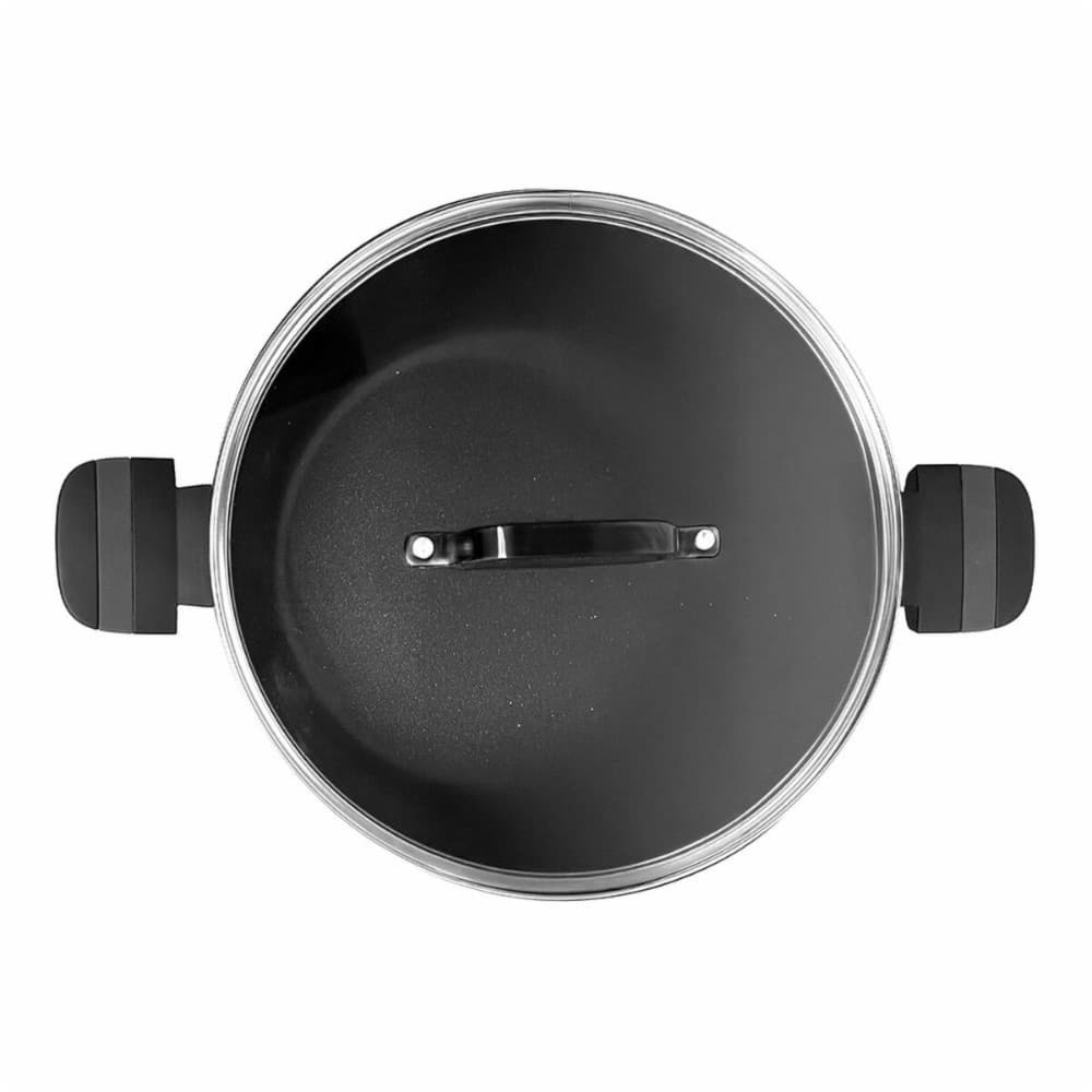 Casserole with lid San Ignacio denia experto Red Transparent Ø 28 cm