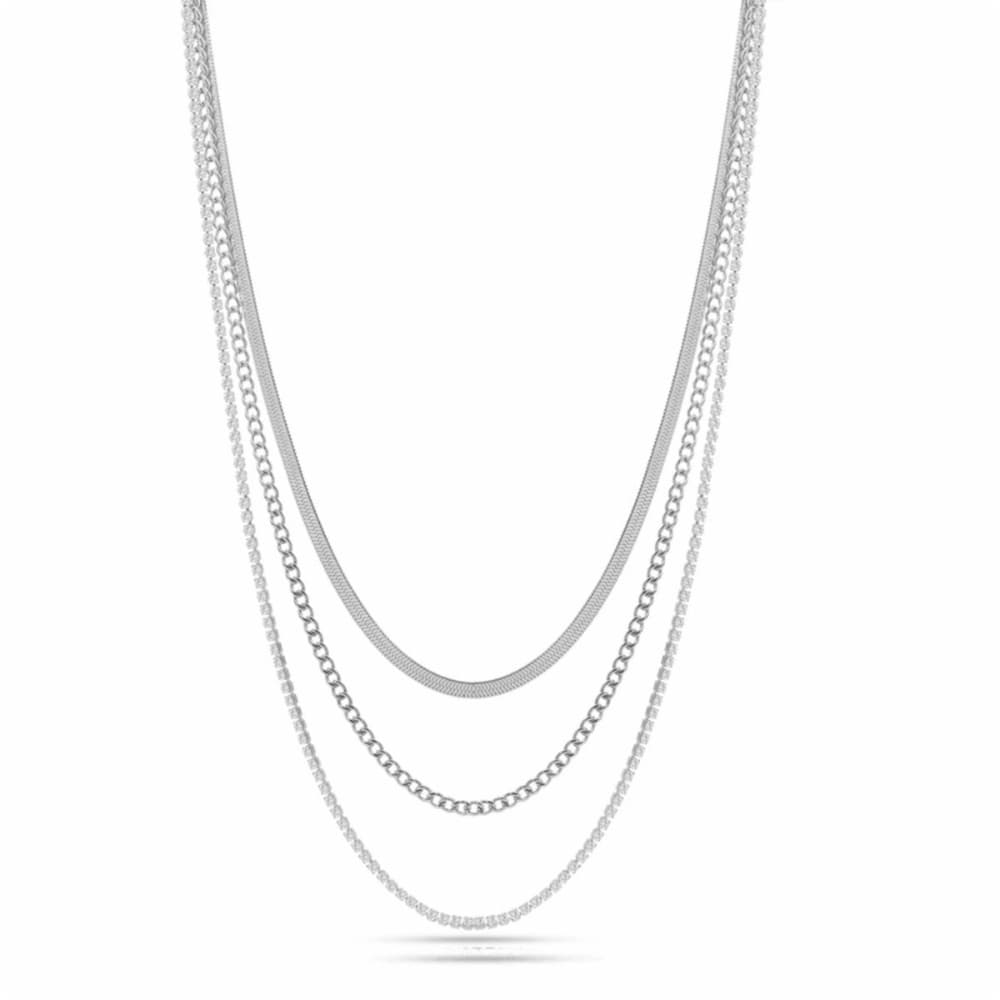Ladies' Necklace LIU JO LJ2645 Silver