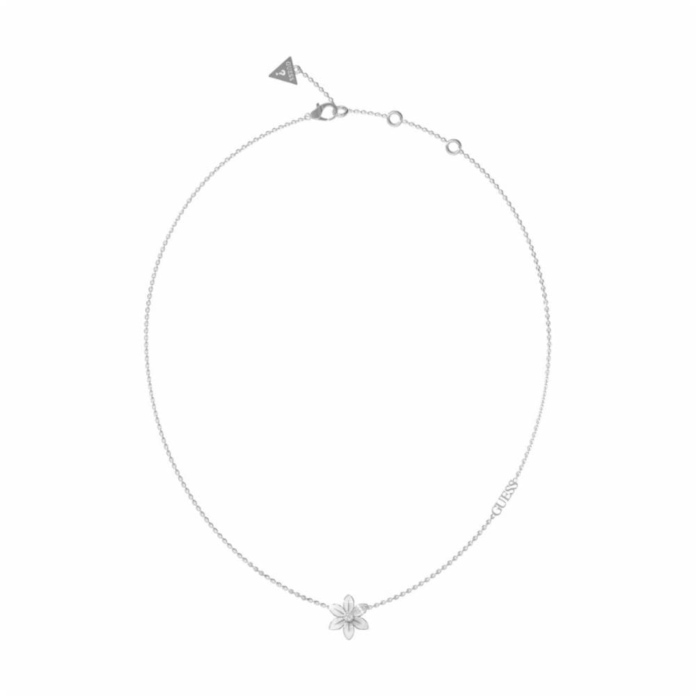 Ladies' Necklace Guess JUBN04136JWYGWHT-U Golden