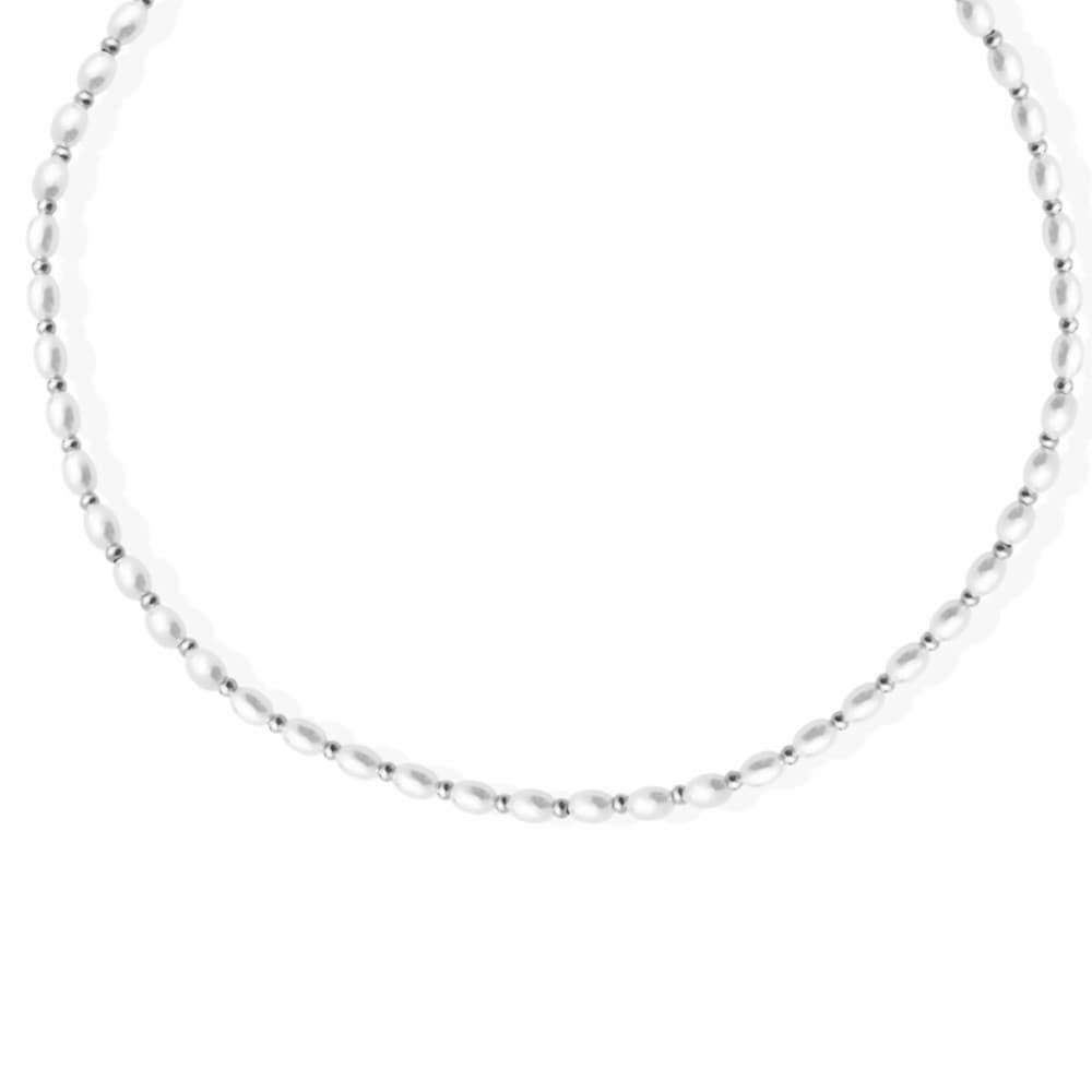 Ladies' Necklace LIU JO LJ2844 White