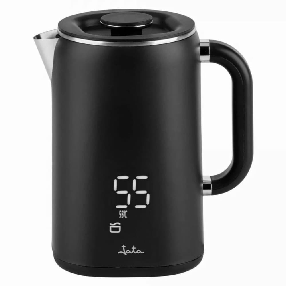 Kettle JATA JEHA1575 Black Stainless steel Plastic 1500 W
