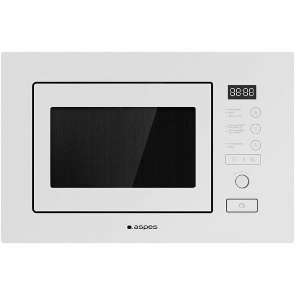Microwave with Grill Aspes AMWI2800DGB White 800 W 20 L