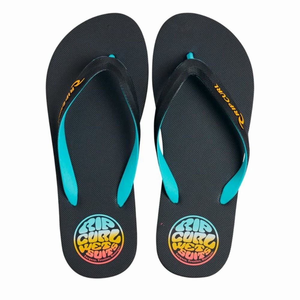 Men's Flip Flops Rip Curl Wetty Fade Bloom Black