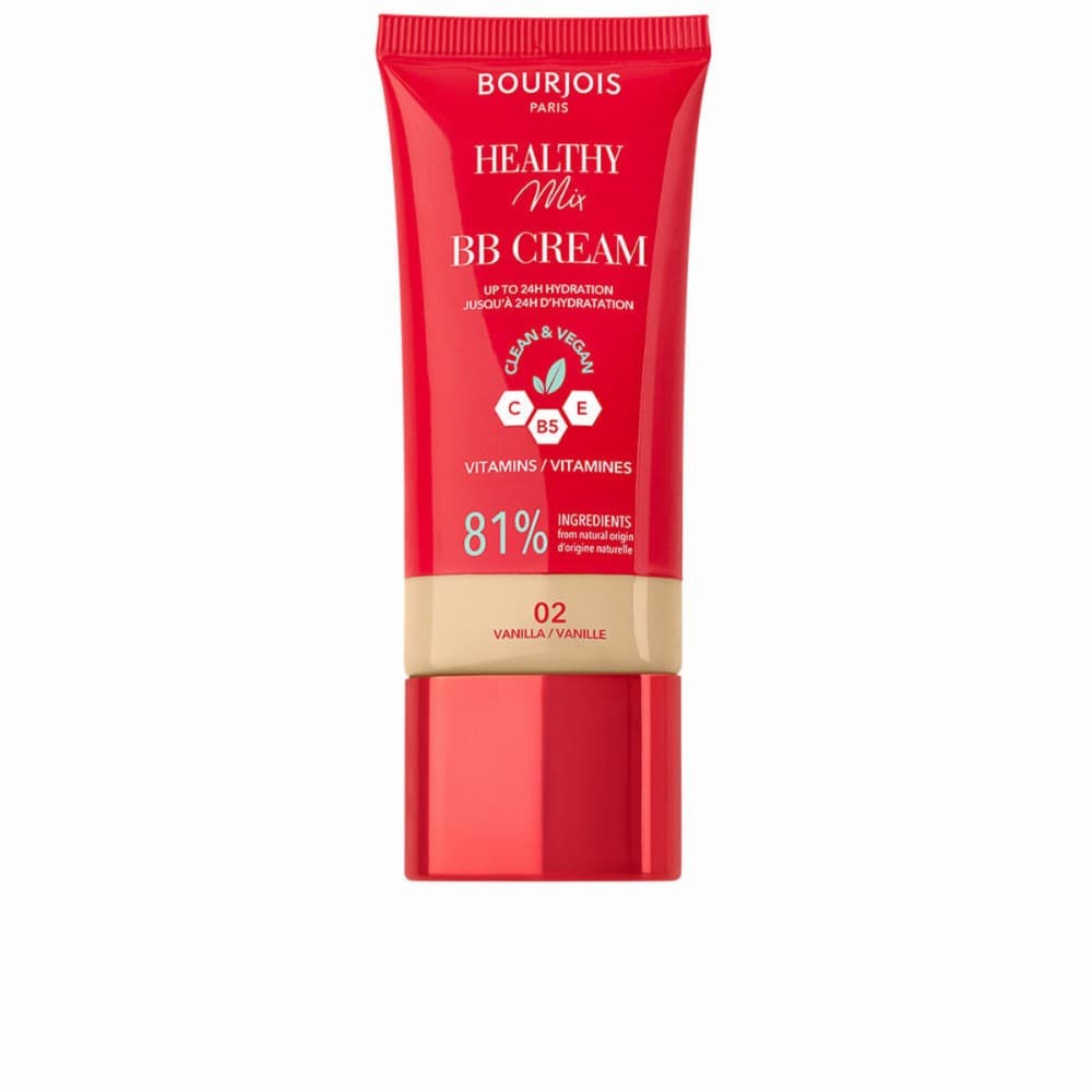 Hydrating Cream with Colour Bourjois HEALTHY MIX Nº 02-Vanilla 30 ml