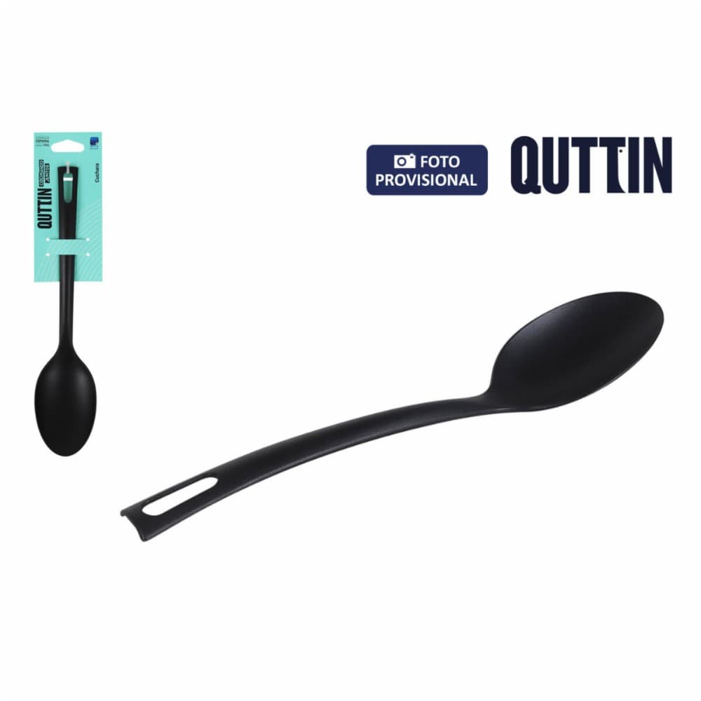 Spoon Quttin Quttin Nylon 28 x 6 x 4 cm Black (24 Units)