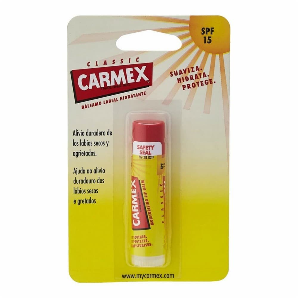 Moisturising Lip Balm Carmex Classic Spf 15 4,25 g Stick