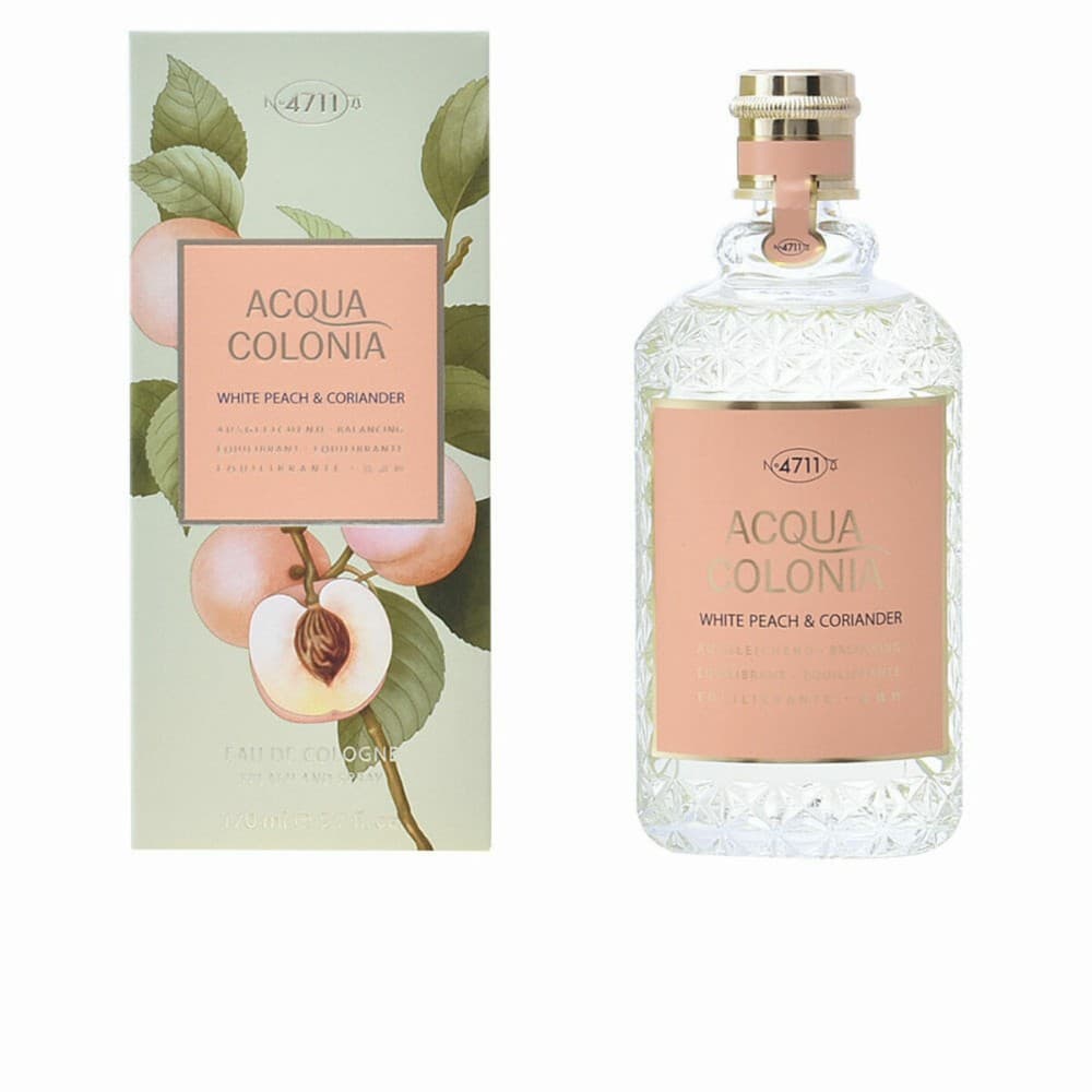 Unisex Perfume 4711 ACQUA COLONIA WHITE PEACH & CORIANDER EDC 170 ml
