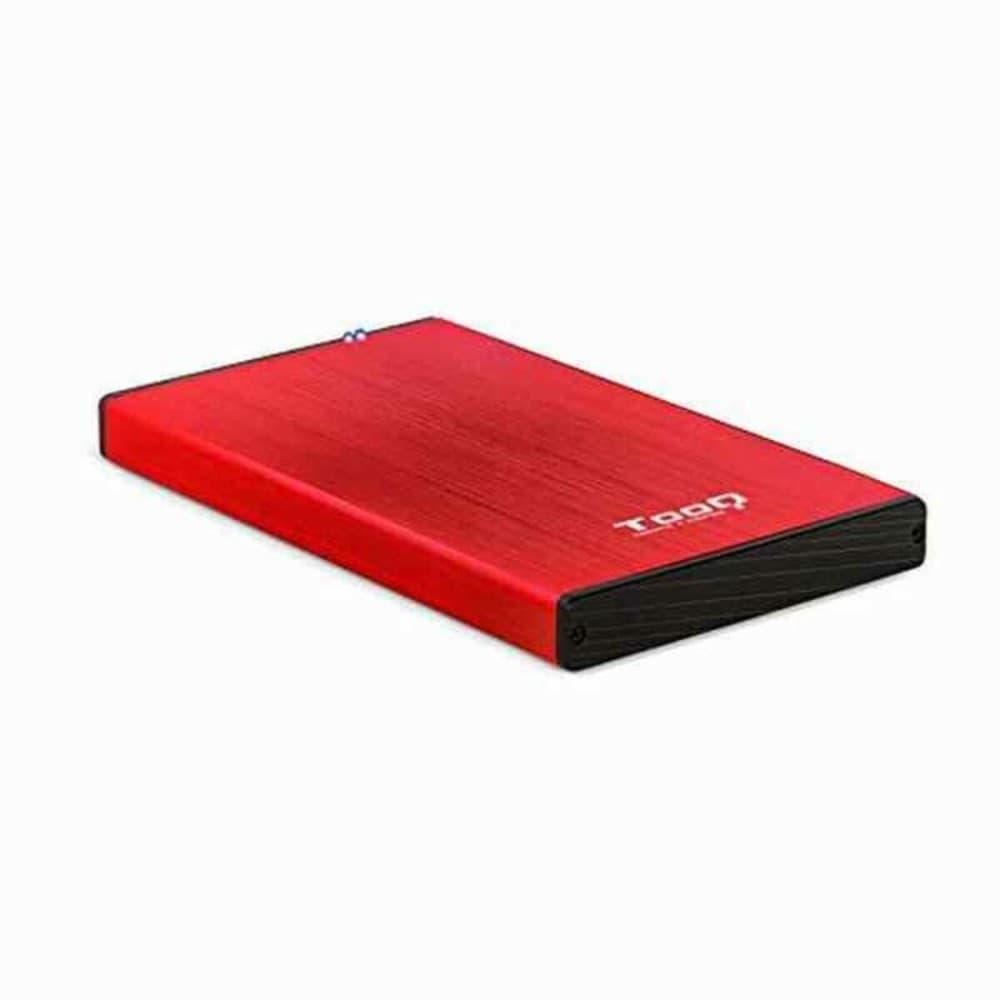 External Box TooQ TQE-2527R SATA III USB 3.0 3,5" Red Black/Red