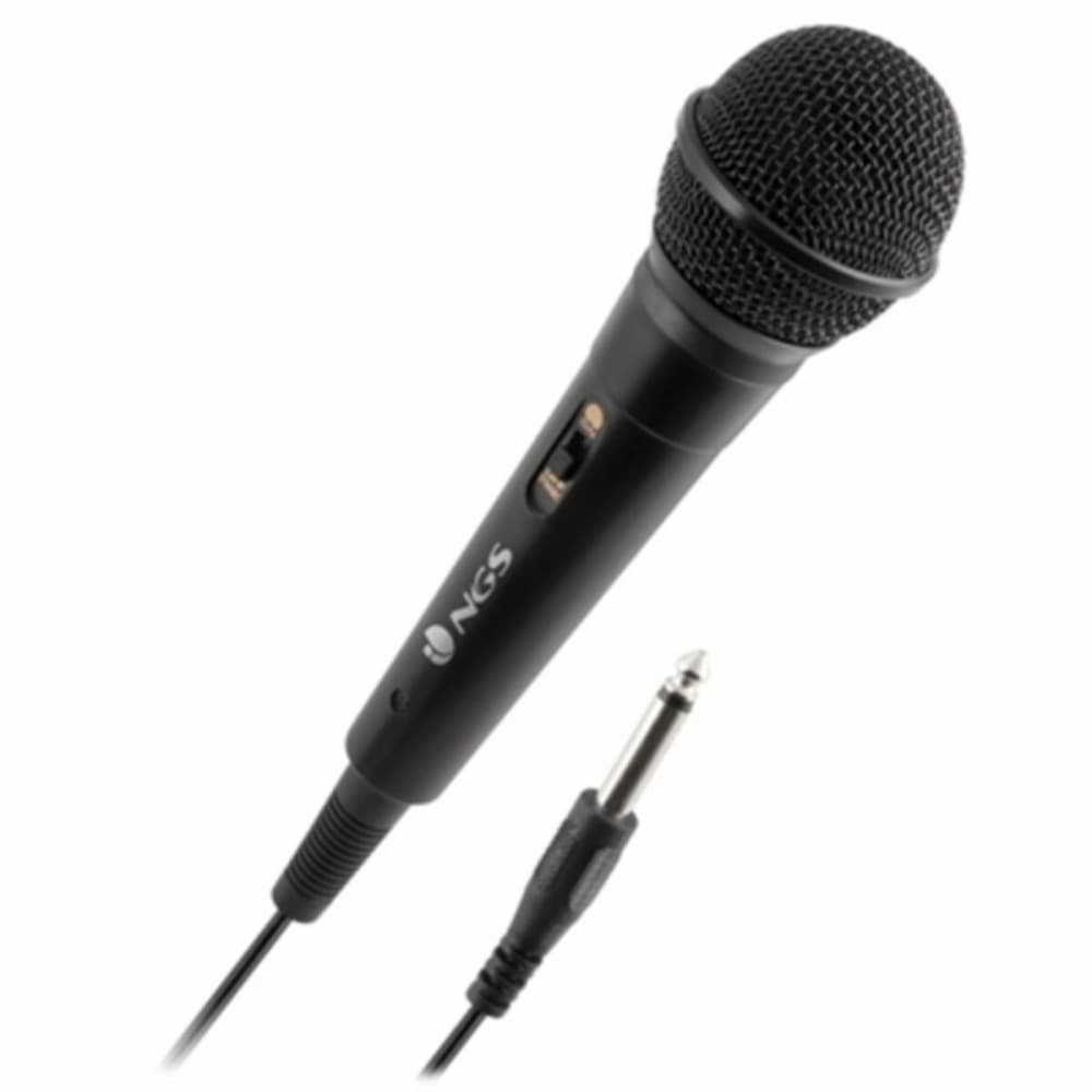 Karaoke Microphone NGS ELEC-MIC-0001 Black
