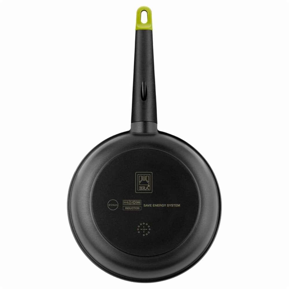 Pan BRA FOODIE     20CM Black Metal Aluminium Ø 20 cm